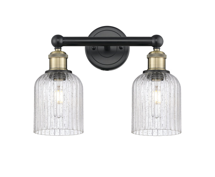 Innovations Lighting Bridal Veil 5" Bath Vanity Light - Black Antique Brass Vanity Lights Innovations Lighting   