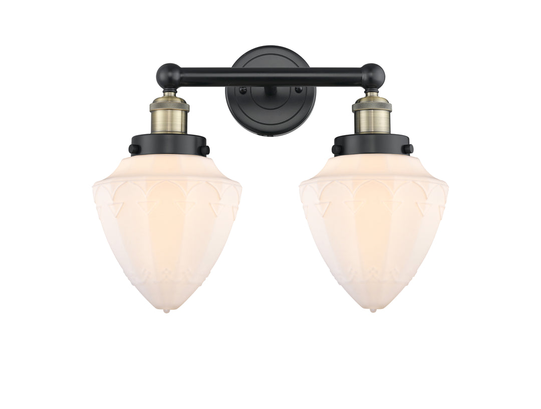 Innovations Lighting Bullet 7" Bath Vanity Light - Black Antique Brass Vanity Lights Innovations Lighting   