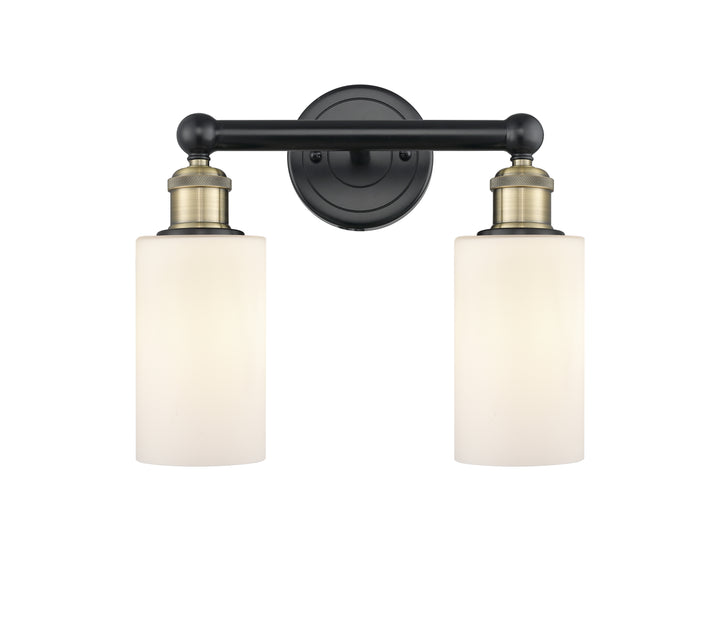 Innovations Lighting Clymer 4" Bath Vanity Light - Black Antique Brass