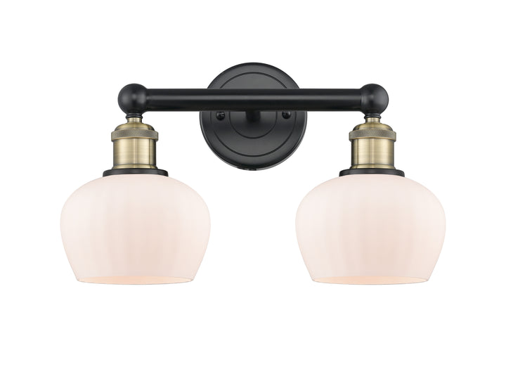 Innovations Lighting Fenton 6.5" Bath Vanity Light - Black Antique Brass