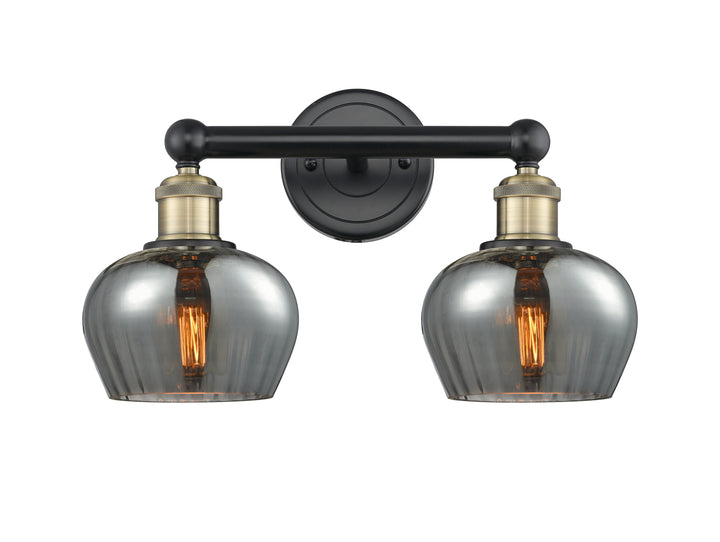 Innovations Lighting Fenton 6.5" Bath Vanity Light - Black Antique Brass