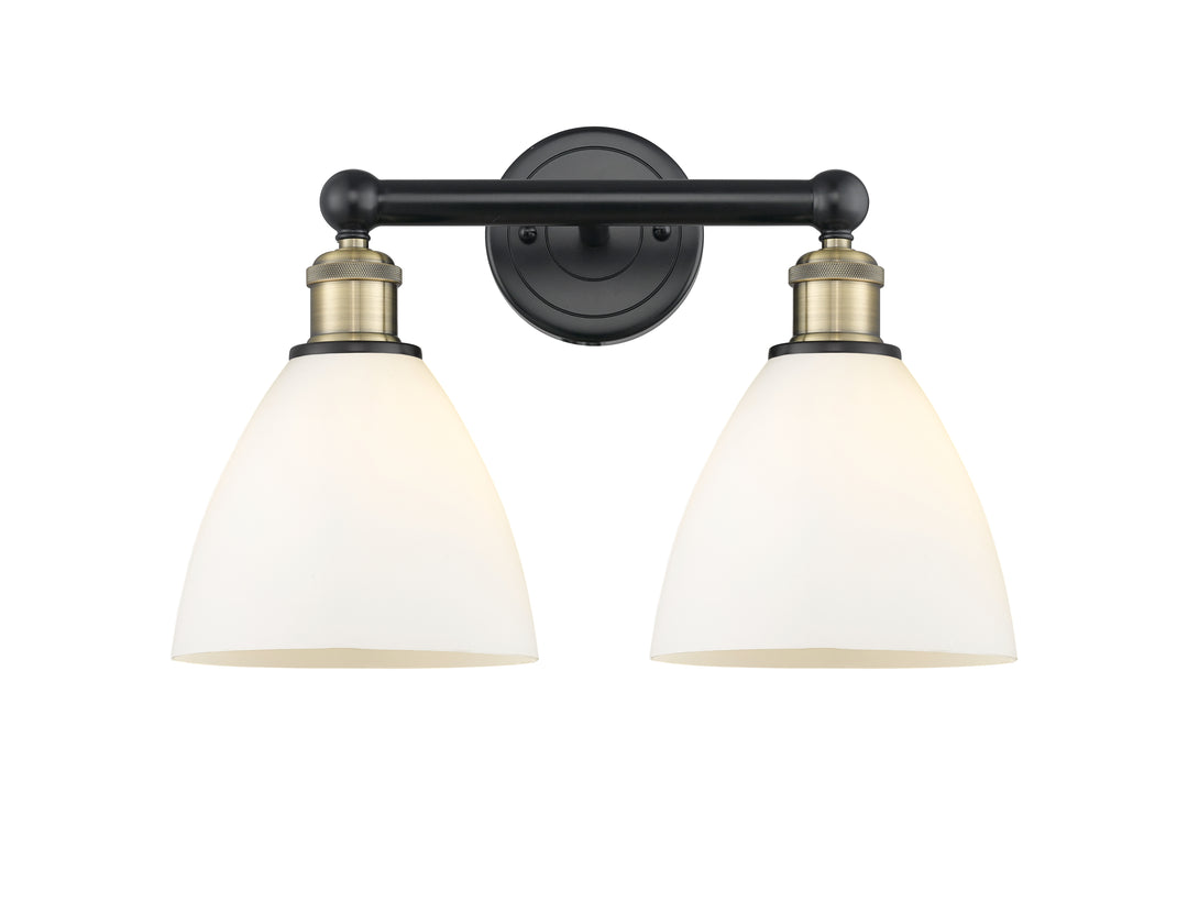 Innovations Lighting Bristol 7.5" Bath Vanity Light - Black Antique Brass