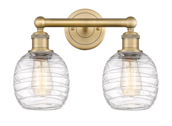 Innovations Lighting Belfast 6" Bath Vanity Light - Brushed Brass Vanity Lights Innovations Lighting   