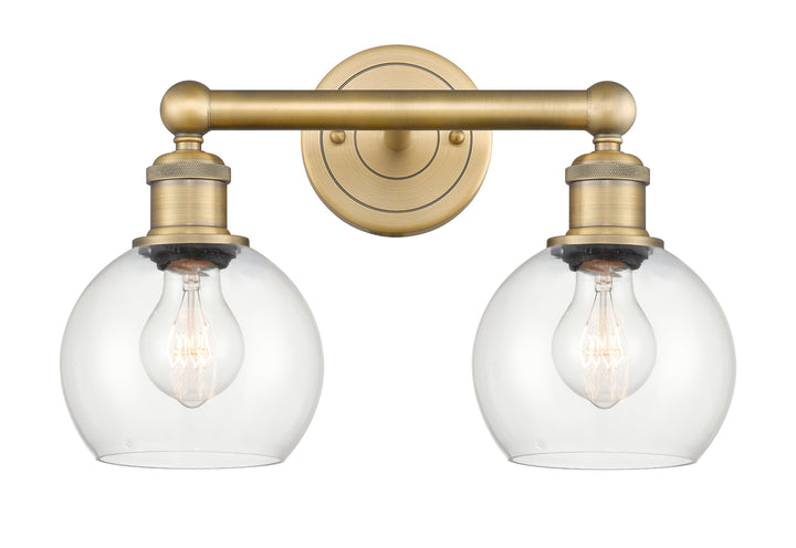 Innovations Lighting Athens 6" Bath Vanity Light - Brushed Brass Vanity Lights Innovations Lighting   