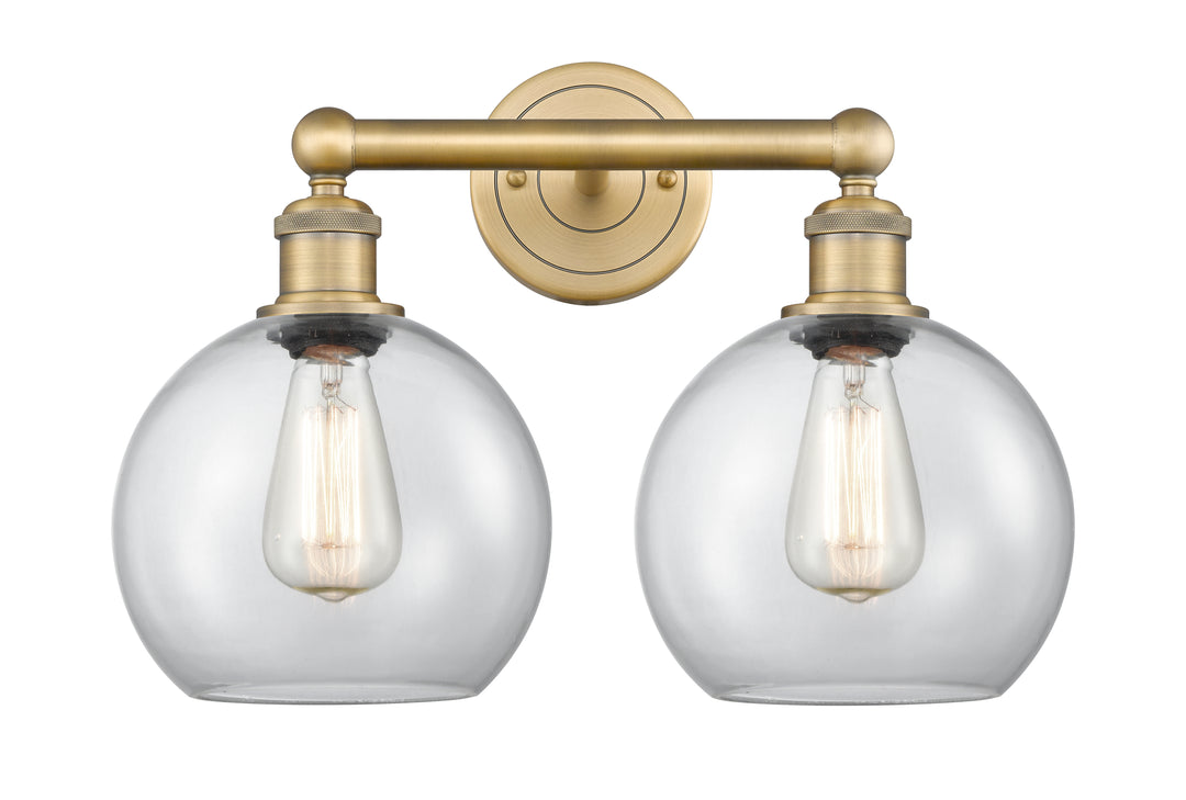 Innovations Lighting Athens 8" Bath Vanity Light - Brushed Brass