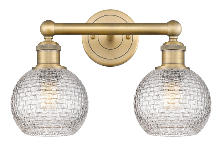 Innovations Lighting Athens 6" Bath Vanity Light - Brushed Brass Vanity Lights Innovations Lighting   