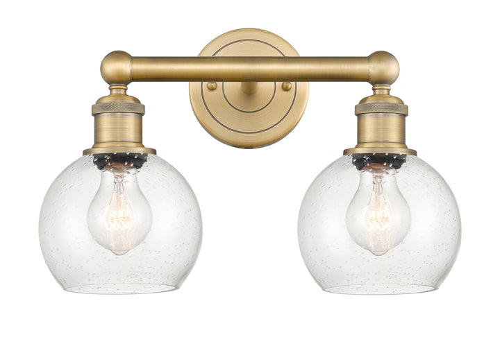 Innovations Lighting Athens 6" Bath Vanity Light - Brushed Brass Vanity Lights Innovations Lighting   