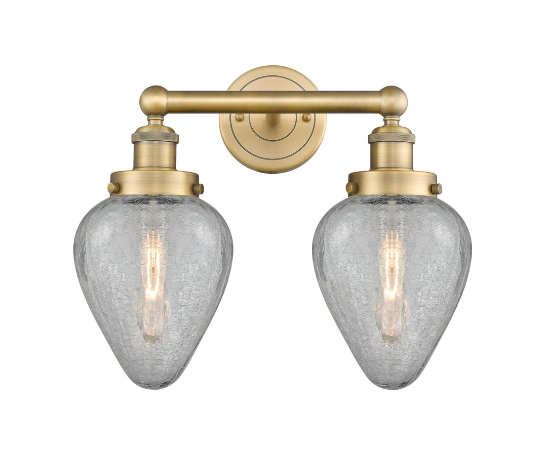 Innovations Lighting Geneseo 6" Bath Vanity Light - Brushed Brass Vanity Lights Innovations Lighting   