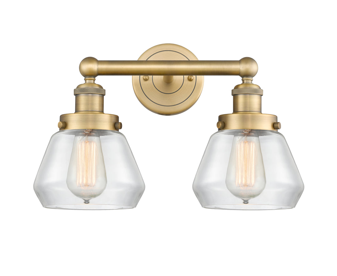 Innovations Lighting Fulton 7" Bath Vanity Light - Brushed Brass