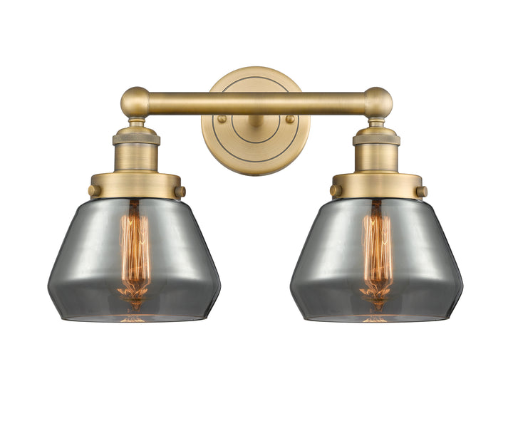 Innovations Lighting Fulton 7" Bath Vanity Light - Brushed Brass Vanity Lights Innovations Lighting   