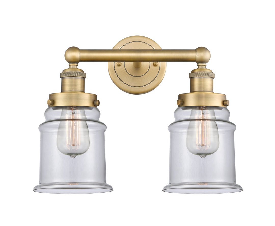 Innovations Lighting Canton 6" Bath Vanity Light - Brushed Brass Vanity Lights Innovations Lighting   