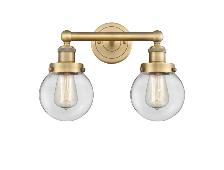 Innovations Lighting Beacon 6" Bath Vanity Light - Brushed Brass Vanity Lights Innovations Lighting   