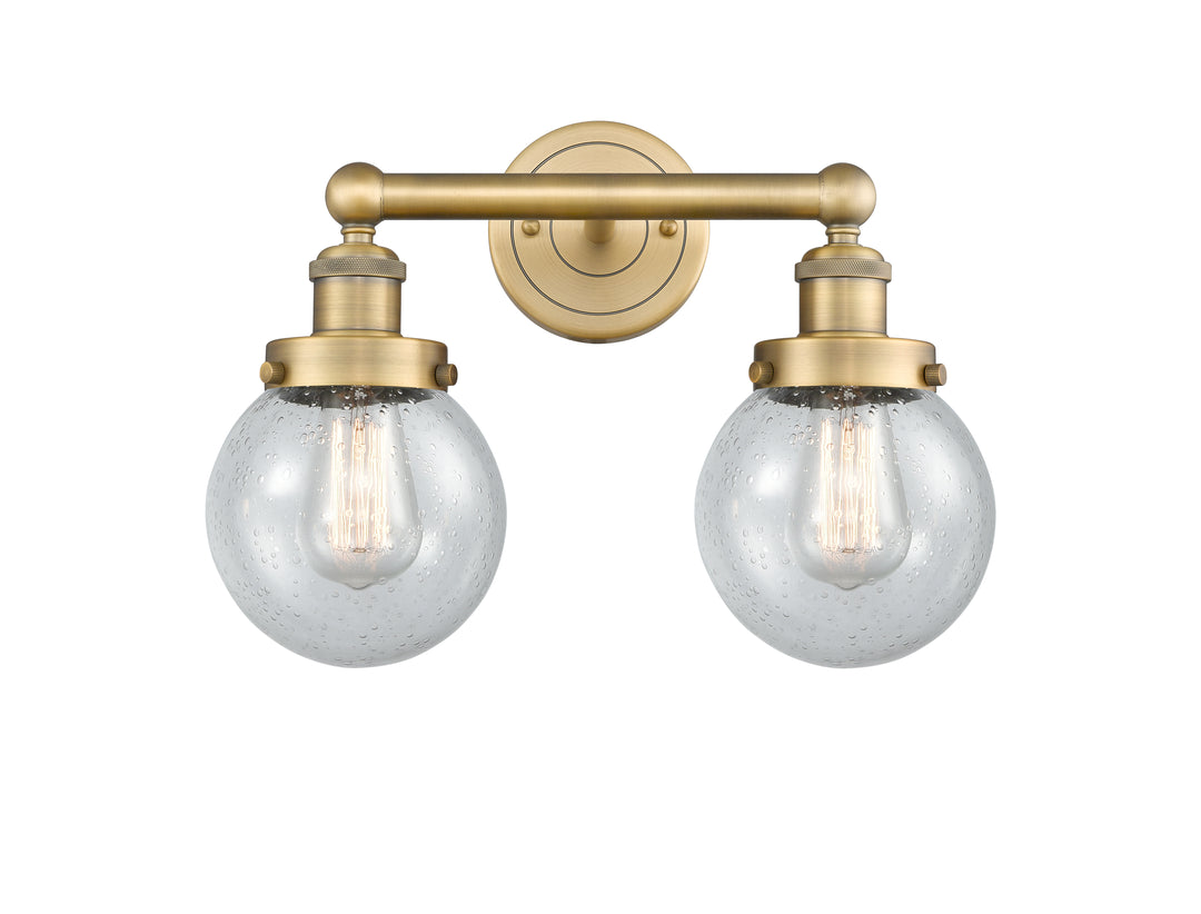 Innovations Lighting Beacon 6" Bath Vanity Light - Brushed Brass Vanity Lights Innovations Lighting   