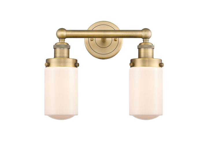 Innovations Lighting Dover 4.5" Bath Vanity Light - Brushed Brass Vanity Lights Innovations Lighting   