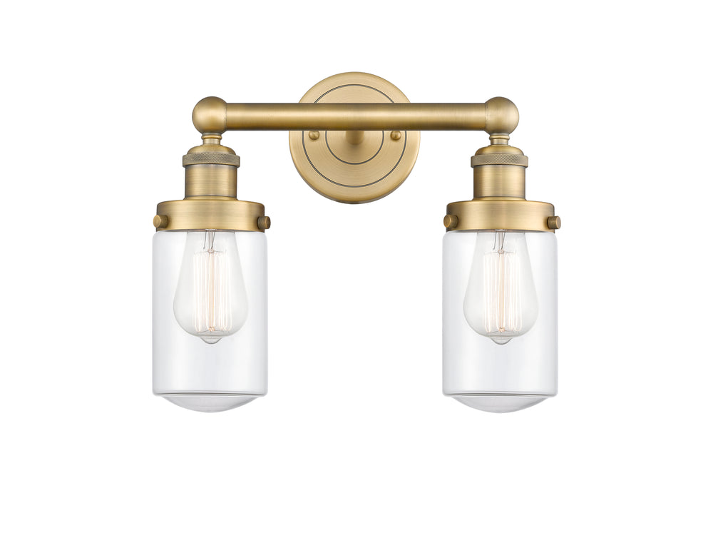 Innovations Lighting Dover 4.5" Bath Vanity Light - Brushed Brass Vanity Lights Innovations Lighting   