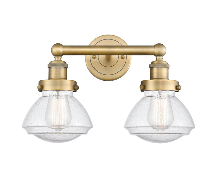 Innovations Lighting Olean 6.75" Bath Vanity Light - Brushed Brass