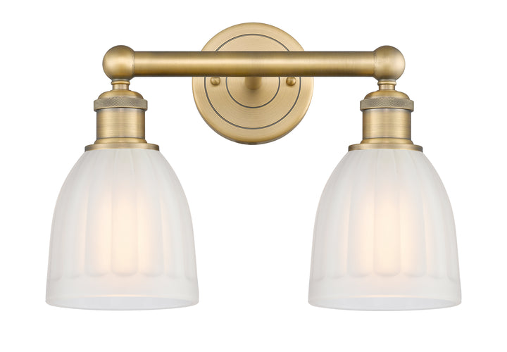 Innovations Lighting Brookfield 6" Bath Vanity Light - Brushed Brass Vanity Lights Innovations Lighting   