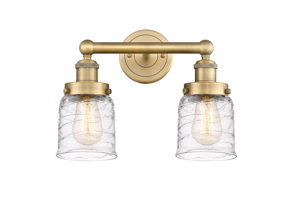 Innovations Lighting Bell 5" Bath Vanity Light - Brushed Brass Vanity Lights Innovations Lighting   