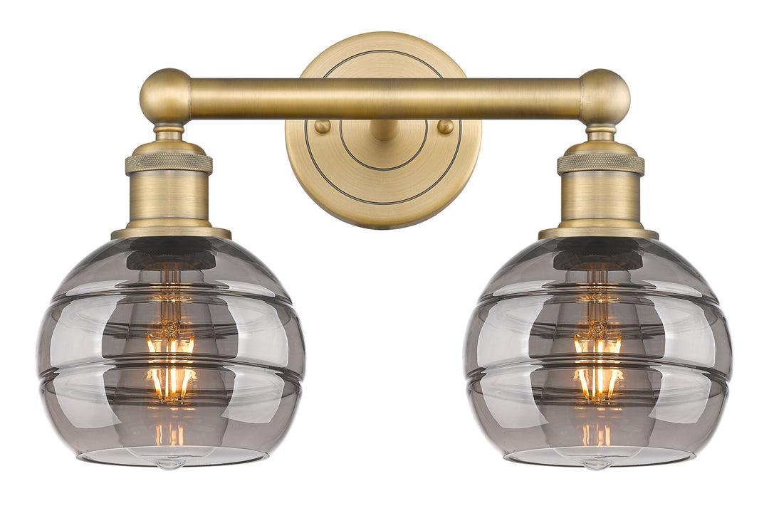 Innovations Lighting Rochester 6" Bath Vanity Light - Brushed Brass Vanity Lights Innovations Lighting   