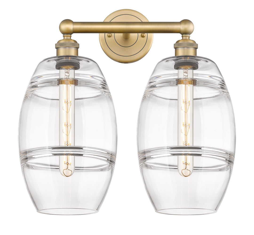 Innovations Lighting Vaz 8" Bath Vanity Light - Brushed Brass Vanity Lights Innovations Lighting   