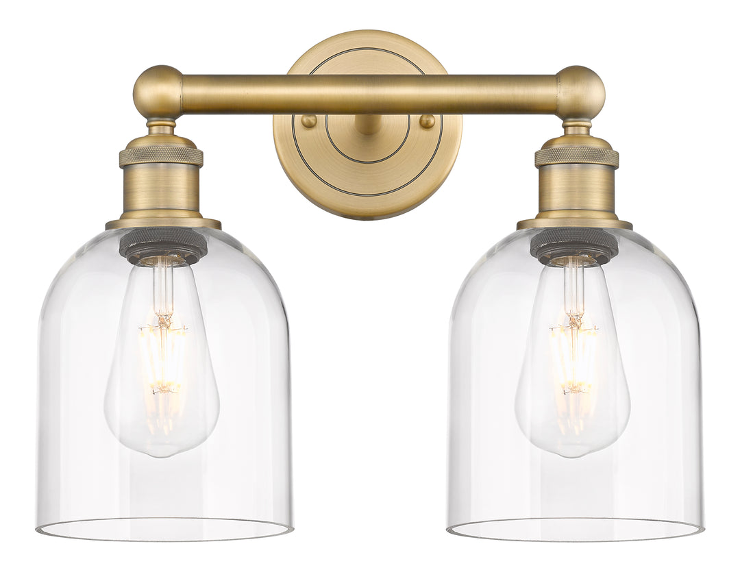 Innovations Lighting Bella 6" Bath Vanity Light - Brushed Brass Vanity Lights Innovations Lighting   