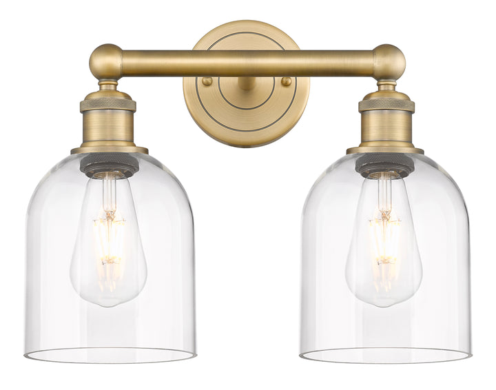 Innovations Lighting Bella 6" Bath Vanity Light - Brushed Brass Vanity Lights Innovations Lighting   