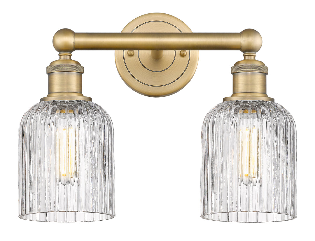 Innovations Lighting Bridal Veil 5" Bath Vanity Light - Brushed Brass Vanity Lights Innovations Lighting   