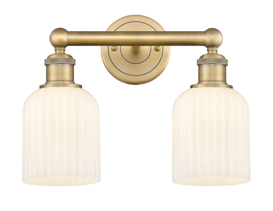 Innovations Lighting Bridal Veil 5" Bath Vanity Light - Brushed Brass Vanity Lights Innovations Lighting   