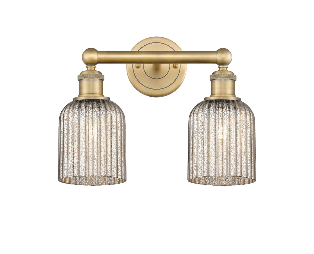 Innovations Lighting Bridal Veil 5" Bath Vanity Light - Brushed Brass Vanity Lights Innovations Lighting   