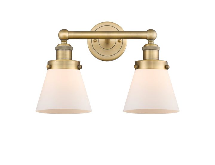 Innovations Lighting Cone 6" Bath Vanity Light - Brushed Brass Vanity Lights Innovations Lighting   