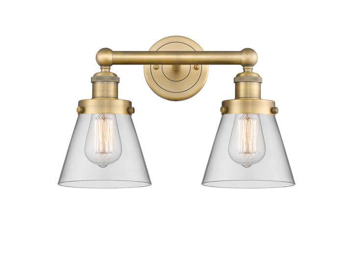 Innovations Lighting Cone 6" Bath Vanity Light - Brushed Brass Vanity Lights Innovations Lighting   