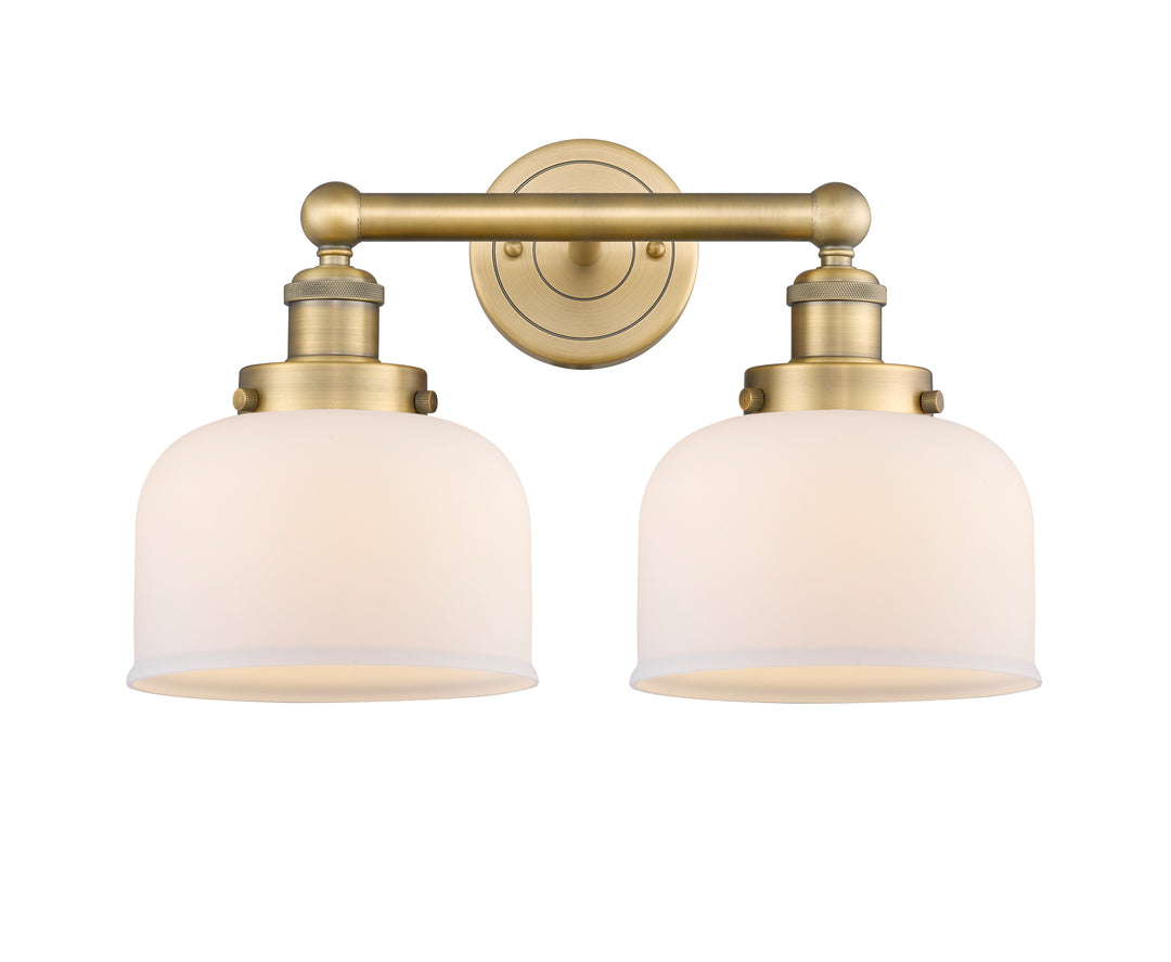 Innovations Lighting Bell 8" Bath Vanity Light - Brushed Brass Vanity Lights Innovations Lighting   