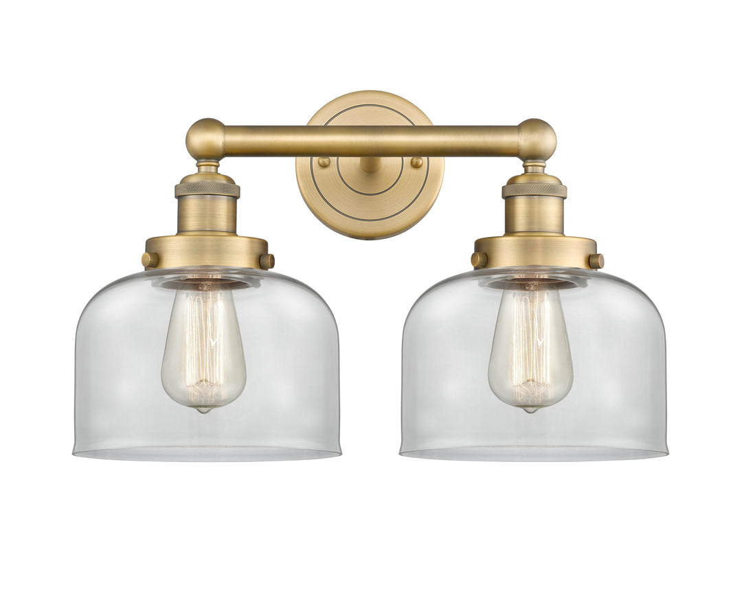 Innovations Lighting Bell 8" Bath Vanity Light - Brushed Brass Vanity Lights Innovations Lighting   