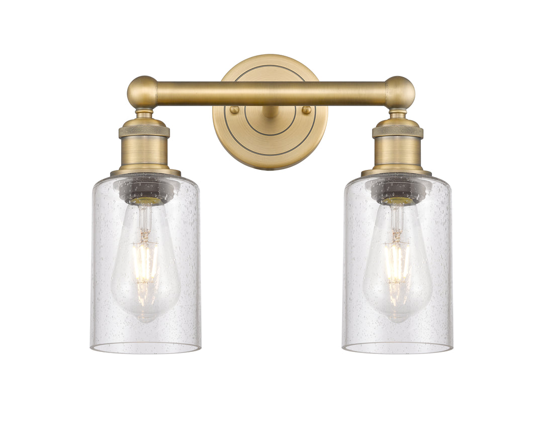 Innovations Lighting Clymer 4" Bath Vanity Light - Brushed Brass