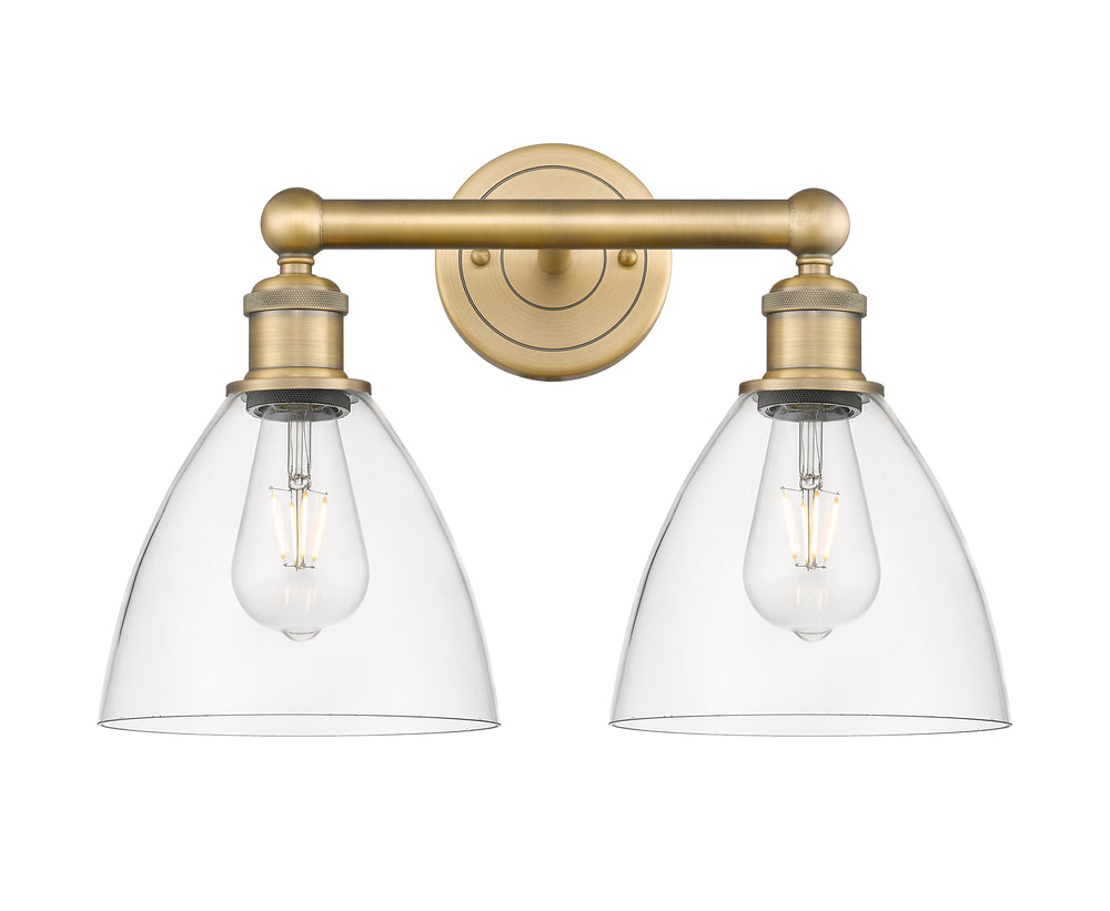 Innovations Lighting Bristol 7.5" Bath Vanity Light - Brushed Brass