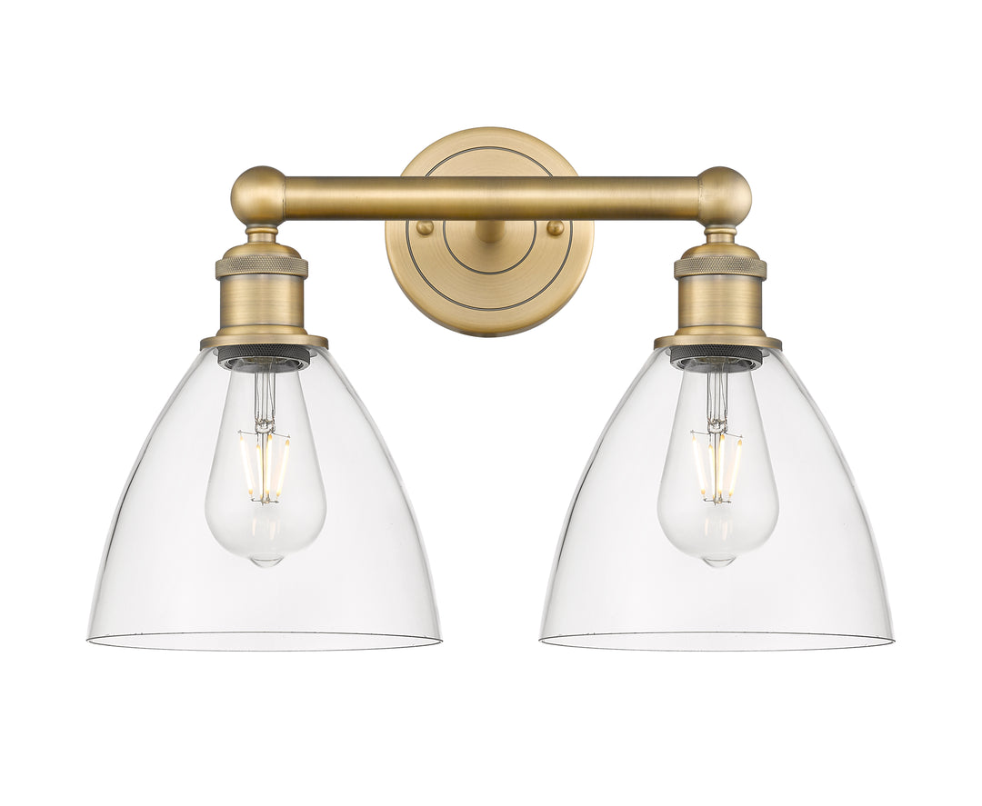 Innovations Lighting Bristol 7.5" Bath Vanity Light - Brushed Brass Vanity Lights Innovations Lighting   