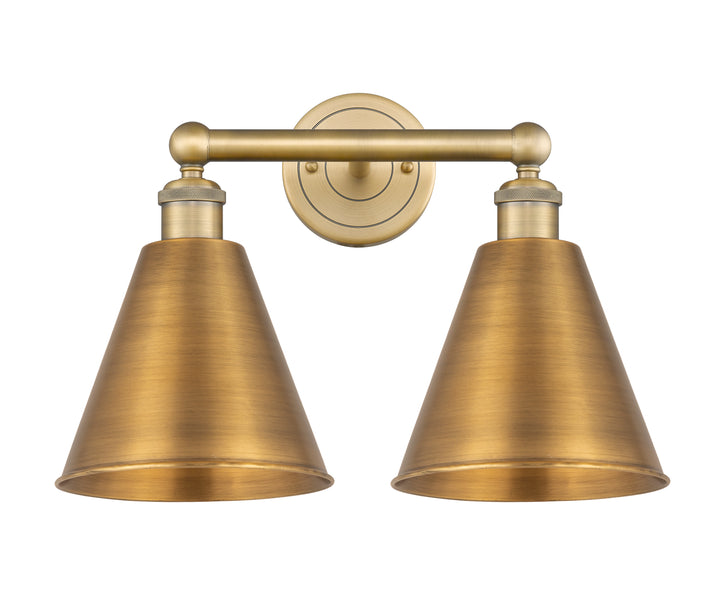 Innovations Lighting Berkshire Metal 8" Bath Vanity Light - Brushed Brass Vanity Lights Innovations Lighting   