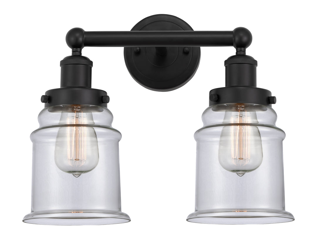 Innovations Lighting Canton 6" Bath Vanity Light - Matte Black Vanity Lights Innovations Lighting   