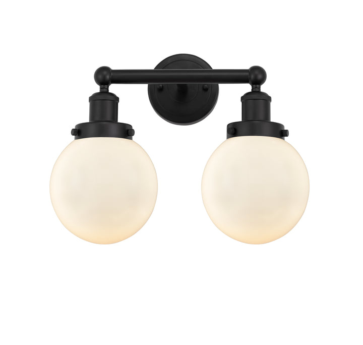 Innovations Lighting Beacon 6" Bath Vanity Light - Matte Black Vanity Lights Innovations Lighting   