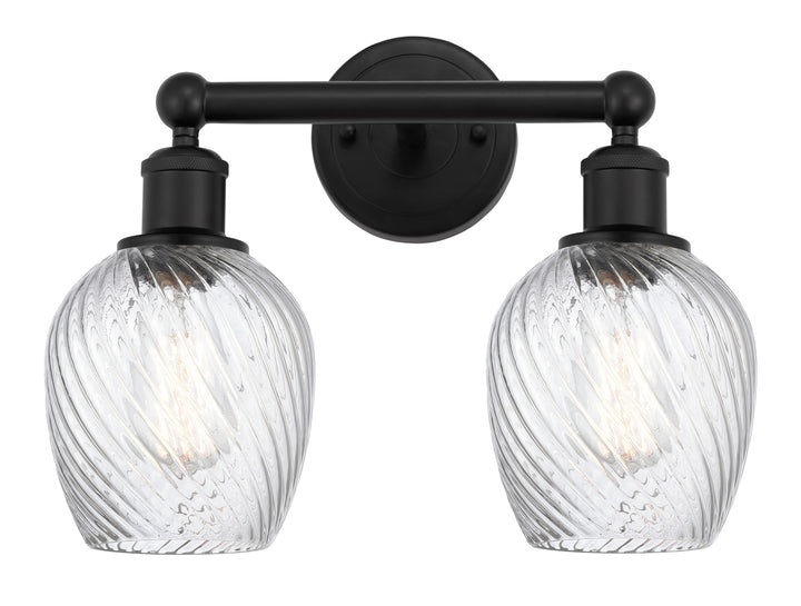 Innovations Lighting Salina 6" Bath Vanity Light - Matte Black Vanity Lights Innovations Lighting   