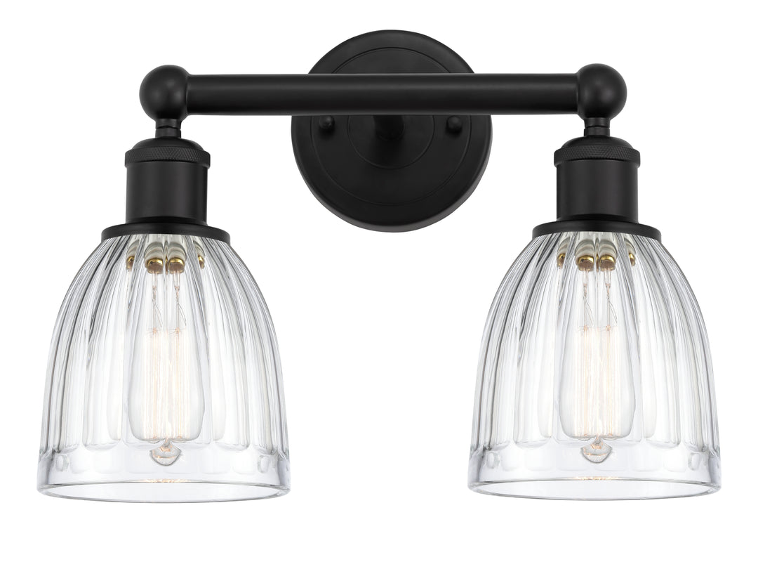 Innovations Lighting Brookfield 6" Bath Vanity Light - Matte Black Vanity Lights Innovations Lighting   