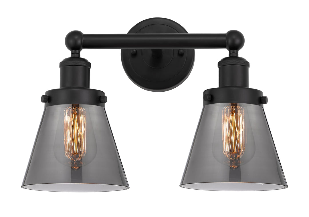 Innovations Lighting Cone 6" Bath Vanity Light - Matte Black Vanity Lights Innovations Lighting   