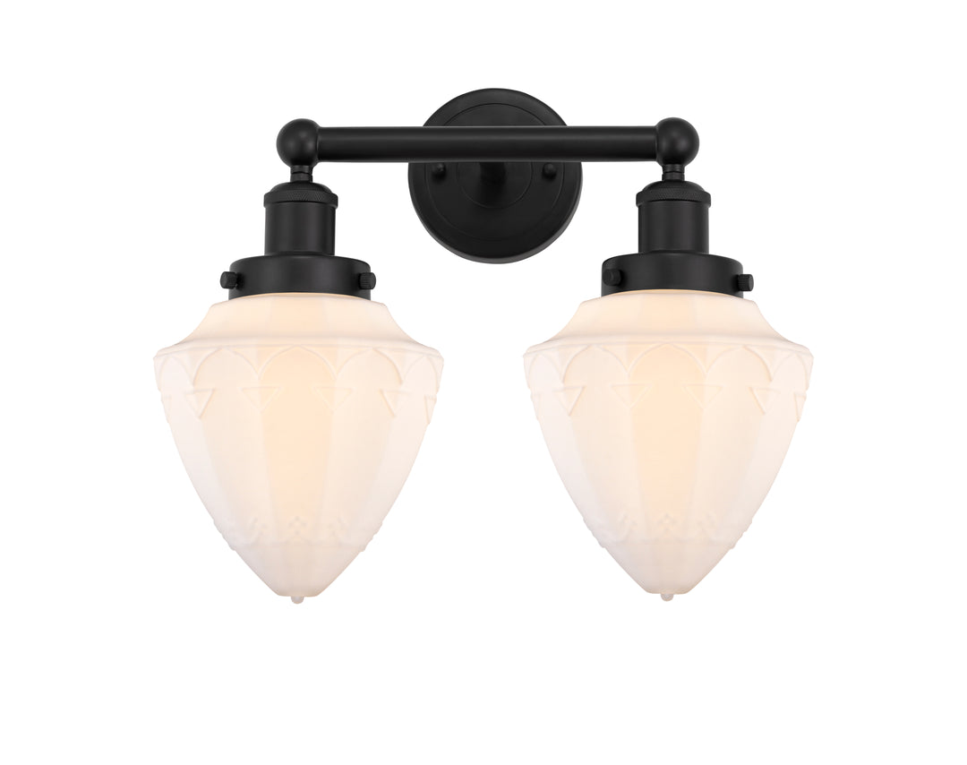 Innovations Lighting Bullet 7" Bath Vanity Light - Matte Black Vanity Lights Innovations Lighting Matte White ; Glass Type: Frosted  