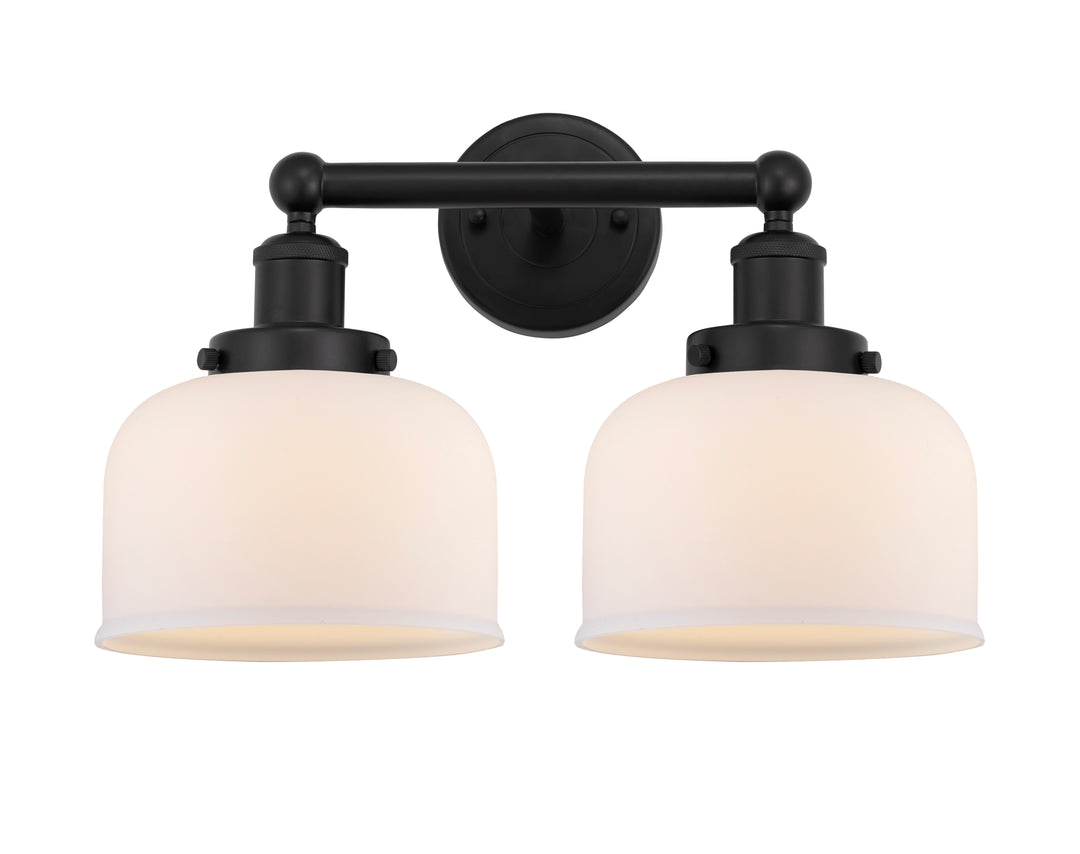 Innovations Lighting Bell 8" Bath Vanity Light - Matte Black Vanity Lights Innovations Lighting   