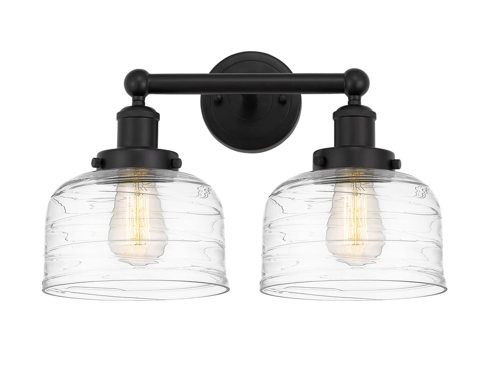 Innovations Lighting Bell 8" Bath Vanity Light - Matte Black Vanity Lights Innovations Lighting   