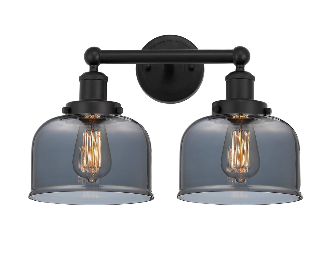 Innovations Lighting Bell 8" Bath Vanity Light - Matte Black Vanity Lights Innovations Lighting   