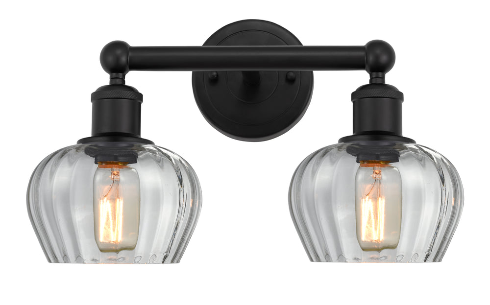 Innovations Lighting Fenton 6.5" Bath Vanity Light - Matte Black Vanity Lights Innovations Lighting   