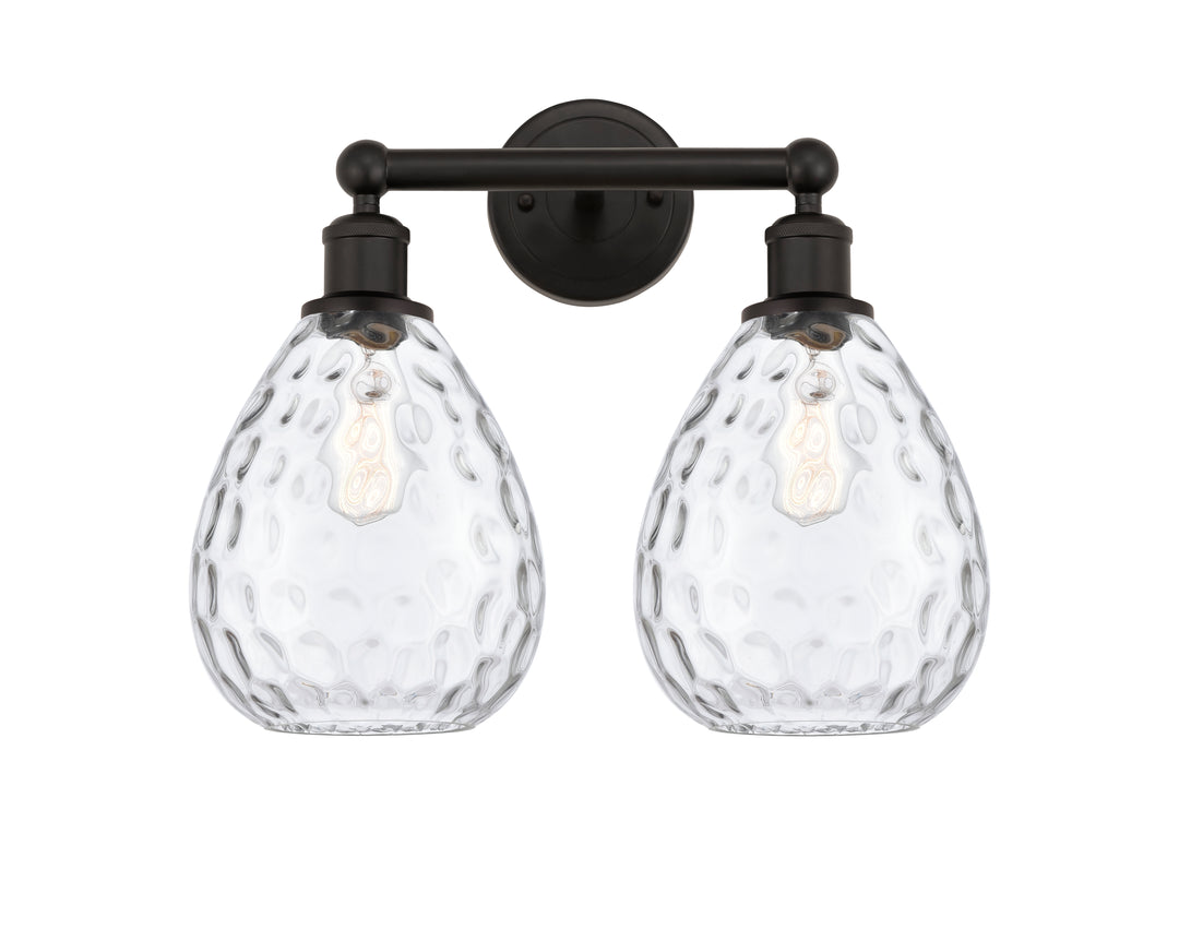 Innovations Lighting Waverly 8" Bath Vanity Light - Oil Rubbed Bronze Vanity Lights Innovations Lighting Clear ; Glass Type: Transparent  