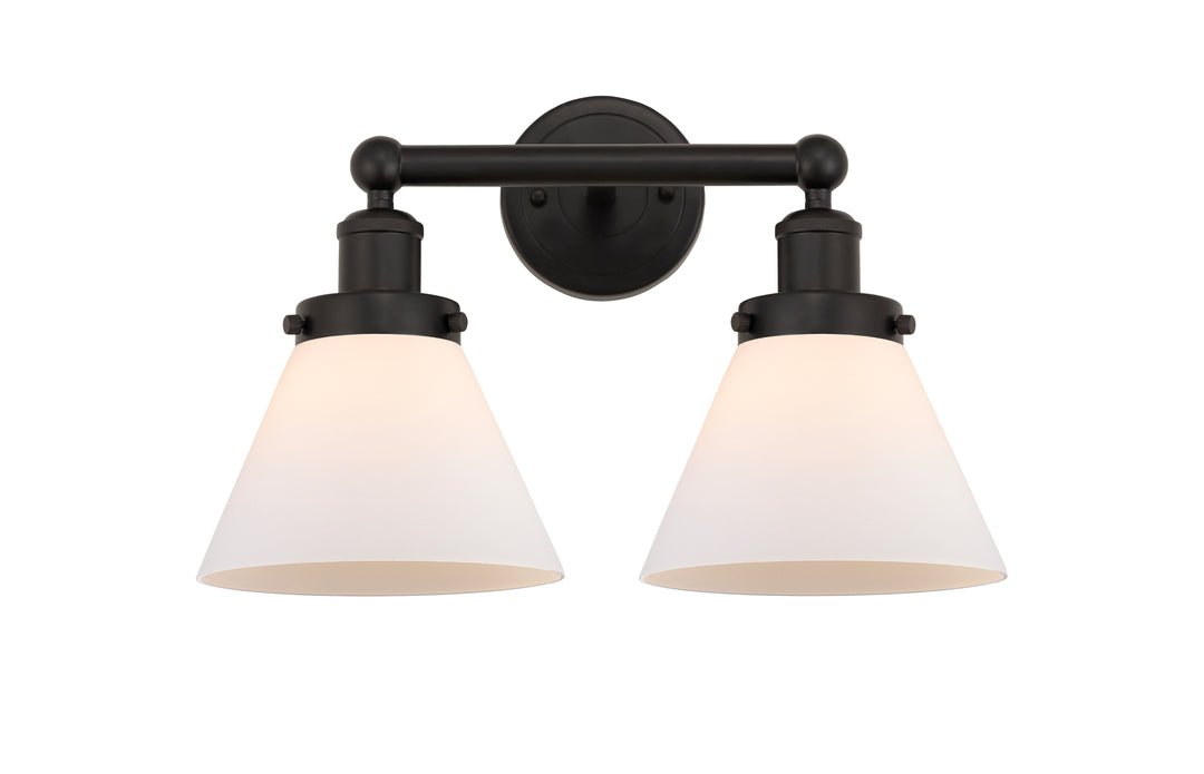 Innovations Lighting Cone 8" Bath Vanity Light - Oil Rubbed Bronze Vanity Lights Innovations Lighting   