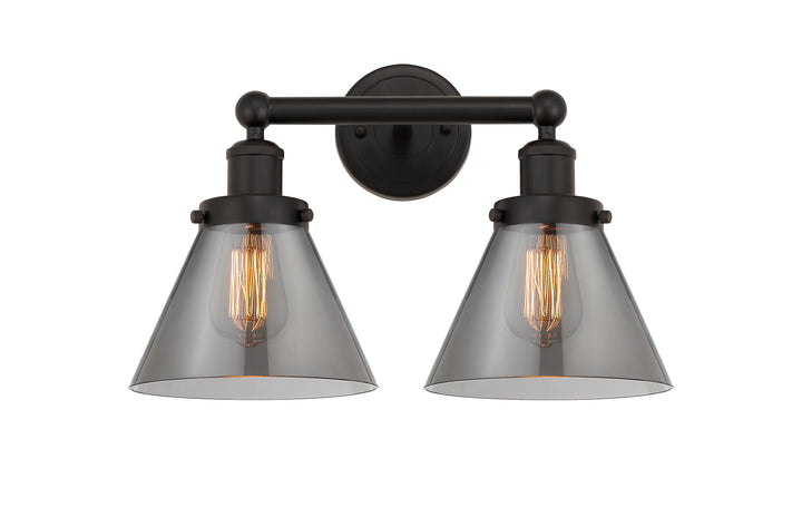 Innovations Lighting Cone 8" Bath Vanity Light - Oil Rubbed Bronze Vanity Lights Innovations Lighting   